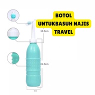 BOTOL BIDET MUDAH ALIH 500ML / BOTOL BIDET TRAVEL / PORTABLE TRAVEL HAND HELD / Portable Bidet Bottl