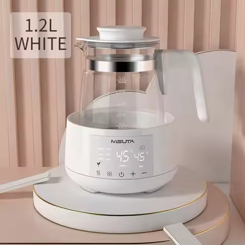 1.2L Electric Water Kettle Infant Thermostatic Milk Regulator Baby Kettle Keep Warm 24 Hours Smart I