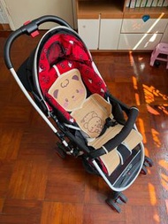 日本SANRIO Hello Kitty x Graco 超輕量雙向CitiLite R UP 嬰兒手推車
