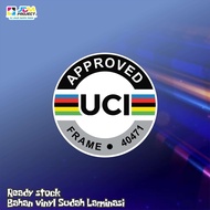 JDM Project - UCI sticker ROADBIKE sticker