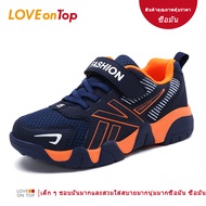 2025 ใหม่ Velcro ชายรองเท้า/ฤดูร้อนระบายอากาศเด็กใหญ่ตาข่ายรองเท้าผ้าใบ/6--7 ขวบรองเท้าวิ่งเด็