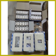 ━ ∽ ═ Panasonic switch/outlet/universal outlet,plates1,2,3gang,Sold per box-10pcs