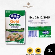 Millac Gold Cooking 1 Liter Whipped Cream Expired October 24, 2025