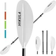 Kayak Paddles 4 Pieces Aluminum Shaft and PP Blade Floating 90.5inch/230cm Lightweight Oars