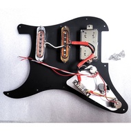 Alnico V pickup pickguard set HSS pickguard/ prewired pickguard/