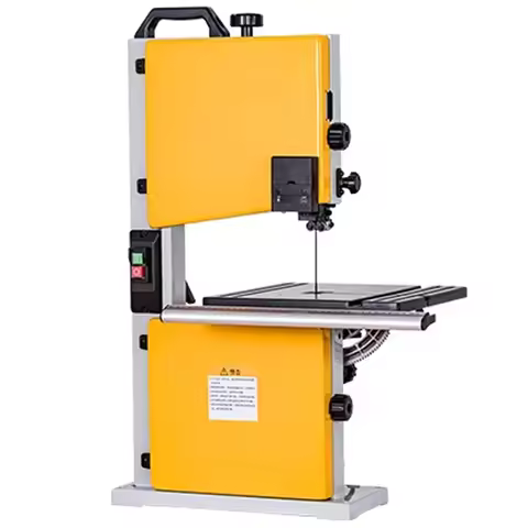 Woodworking band saw machine 9 inch vertical small band saw machine curve household metal cutting sa