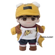 READY STOCK 20cm Skzoo miniteen plush doll Kpop doll clothes - Roro racer t-shirt, jacket, pants, ha