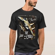 New 100% Men's Casual Short Sleeve O-Neck T-Shirt Size IAF malei Air Force F15 Fighter Heavy Class T