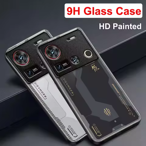 For Nubia Z70 Ultra Case For Nubia Z70Ultra Full Protected Glass Phone Case For Nubia Z60S Z50S Z50 