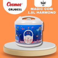 Magic com 1,8liter rice cooker cosmos harmond anti gores CRJ6031 penanak nasi