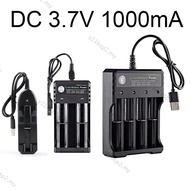 1 2 4 Slots USB Charger 3.7V 18650 14500 USB Lithium-ion Battery Power Independent Charging AA 1.5V 