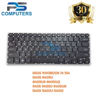 Keyboard ASUS VIVOBOOK 14 S14 A405 X405 X405U X405UA S400 S410 0KNB0-F120US00