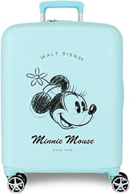Minnie You are Magic Cabin Suitcase, Blue, 40 x 55 x 20 cm, Rigid ABS, Integrated TSA Lock, 38.4 L, 