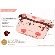 A5S DOLLY CLUB TAIWAN A5S Double Zipper Flat Zero Bag