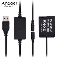 onlylove DMW-DCC8 USB Power Kit DC Coupler Dummy Battery Replace of DMW-BLC12 with Converter Cable S