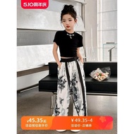 baju budak perempuan t shirt budak perempuan baju raya budak perempuan Girls Summer Short-Sleeved T-