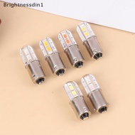 [Brightnessdin1] BA9S Led Bulb 6V Upgrade Bulbs 4LED Lamp Replacement For Flashlight Headlight Motor