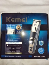 ( COD) ORIGINAL KEMEI ALAT MESIN CUKUR RAMBUT KUMIS JENGGOT||KEMEI||CLIPPER KETAM BARBERSHOP||PANGKA