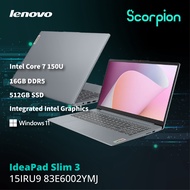 Lenovo IdeaPad Slim 3 15IRU9 83E6002YMJ Laptop(Aeon Credit Services-36 Monthly Installments)
