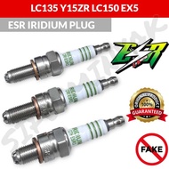 ORIGINAL ESR MOTOR Y15ZR Y15 15ZR LC150 LC135 EX5 SPARK PLUG IRIDIUM PLUG C7HESR3 CR8ESR3 CR9ESR3