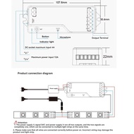 SPI WiFi RGB LED Controller DR03W Tuya Wifi LED Controller for WS2811 WS2812B WS2815 Addressable RGB