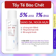 Exfoliating Toner for oily and acne-prone skin AHA BHA, Glycolic Acid, Malic Acid, Salicylic Acid GU