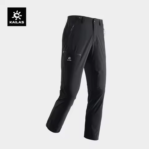 KAILAS Quick Drying Pants Men's Outdoor Sports Pant Elastic Lightweight Breathable Slim Casual Sport