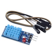 DHT11 Temperature and Relative Humidity Sensor Module for arduino Diy Kit with led
