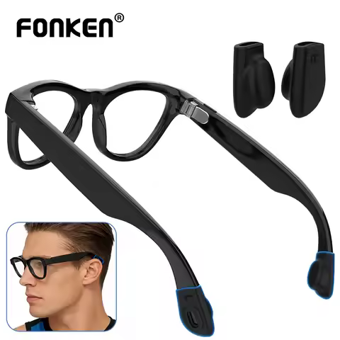 Anti-Slip Silicone Eyeglass Ear Grip For Ray-Ban Meta Wayfarer/Skyler/Headliner&Gen 2 Smart Glasses 