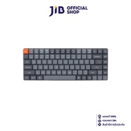 WIRELESS KEYBOARD (คีย์บอร์ดไร้สาย) KEYCHRON K3 MAX (QMK/VIA) (BLACK) (GATERON LOW PROFILE RED SWITC