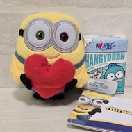 日版 Minions Bob 抱住心心 吊飾公仔 掛飾 掛件 吊件 毛公仔 Illumination 迷你兵團 Despicable Me 壞蛋獎門人 神偷奶爸 Minion 抱心心 SEGA Pla