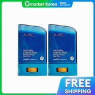 AHC | AHC นาเชอรัล เพอร์เฟคชั่น ดับเบิ้ล ชิลด์ ซันสติ๊ก 22 กรัม (สีฟ้า) 2 ชิ้น