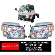 J111S08 HINO DUTRO 300 SERIES WU302 WU342 HEAD LAMP ASSY
