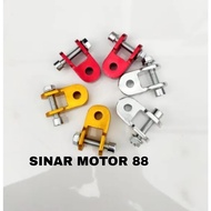 Peninggi Shock Bebek Plus Baut Supra Jupiter Vega Kharisma Blade Revo - Pu bebek Warna