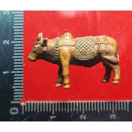 Woo ta noo 吉祥牛，挡降牛Roon 8 rod 八轮版本
Nur sata loha 七宝铜金属
Luang phor tim
Wat phra khao
龙普添，帕考寺，大城府
佛历be 