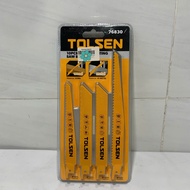 SET OF 10 SWORD SAW BLADE FOR WOOD CUTTING, METAL CUTTING - Tolsen 76830 for many types of sword saw