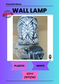 Wall Lamp E27/1 (9173/W) exclude bulb