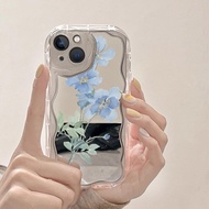 Casing For Samsung A30 A30S A31 A32 4G A33 5G A34 Silicone Camera Lens Protector Flower Casing Simpl