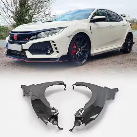 For CIVIC FK8 FK7 TYPE-R OEM Front Fender | Fits FK7 (Requires FK8 FB & SS Matching) & 45mm Wider Th