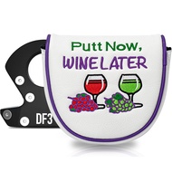 Golf Putter Cover DF3 Series Thickened Waterproof Wine Embroidery Unisex Club Cover