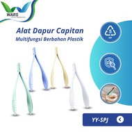 WARS Multifunctional Kitchen Cooking Tongs Plastic Food Tongs Kitchen