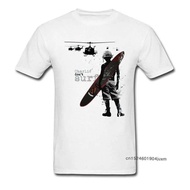 Cool Men T-Shirt Charlie Dont Surf Male T Shirt Retro 3D Print Tops Cult Game Tees Lover Custom Stre