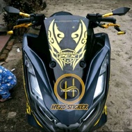 Pcx visor Sticker/New Cool honda pcx 150/160cc visor Sticker