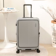 贈旅行三件組【金安德森】一鍵煞車 24吋 Urban Ease前開式行李箱