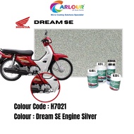 Motor Honda DREAM SE [H7021] Dream SE Engine Silver Metallic 2K Original Basecoat Paint Colour CARLO
