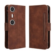 For Xreal Beam Pro Case Leather PU Wallet Type Multi-card Slot Book Design Case For Xreal BeamPro Ca