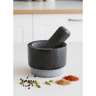 IKEA ​ ÄDELSTEN Adeletti Mortar And Pestle Marble Black