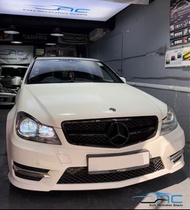 BENZ C200 W204 頭燈升級
