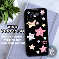 CC18 Flexible rubber softcase/ for iQOO 12 5G Girls' Motif/case iQOO 12 5G iQOO 12 5G iQOO 12 5G iQO