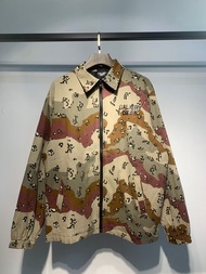 Cross-border American Fashion Brand GALLERY DEPT Limited Letter Camouflage Coach Jacket Mens And Wom